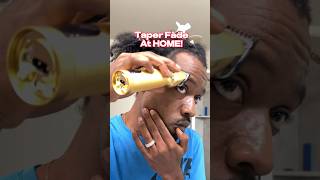 Tapered Hairline Haircut Tutorial DIY  Achieve the Look at Home naturallycurly [upl. by Welby412]