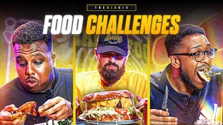 THE BIG 6IX VS FOOD  MAN VS FOOD CHALLENGE 🍔 [upl. by Llenol998]