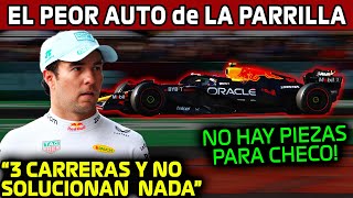 CHECO CULPA a RED BULL POR LOS PROBLEMAS en SU AUTO quotSIN PIEZAS Y SIN SOLUCIONESquot GP MEXICO 2024 [upl. by Llenrag]