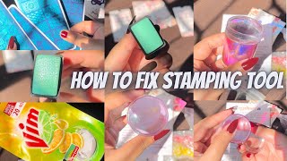 How to Fix amp Prep your Stamper for Stamping Nail Art💅 Steps to fix Nail Art Stamping Tool✨ [upl. by Klepac15]