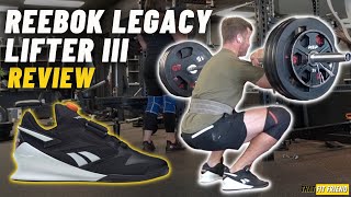 REEBOK LEGACY LIFTER 3 REVIEW  Okay Shoe But Gimmicky [upl. by Nalyt151]