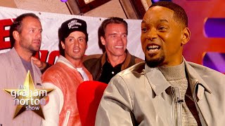 Will Smiths Arnold Schwarzenegger Impression  The Graham Norton Show [upl. by Lemieux973]