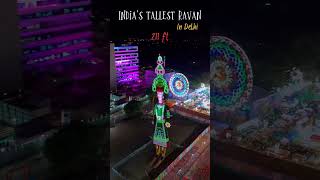 Indias tallest ravan  delhi dussehra ravandahan [upl. by Aeiram107]