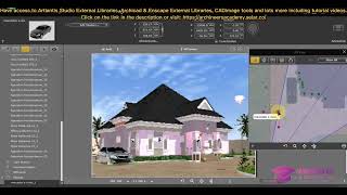 RENDERING WITH ARTLANTIS STUDIO EXTERNAL LIBRARIES  ALL ARTLATIS STUDIO VERSIONS  EASY RENDERING [upl. by Karin]
