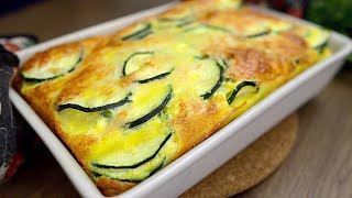 Köstlicher Auflauf mit Zucchini Einfaches und leichtes Abendessen [upl. by Asum93]