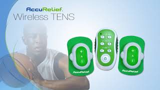 AccuRelief Wireless Remote Control TENS Pain Relief System Review [upl. by Hillie175]