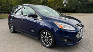 2017 Ford CMAX Energi Titanium  walk around ￼ Hybrid and Electric Car Sales [upl. by Blas161]