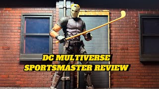 DC MULTIVERSE SPORTSMASTER REVIEW  Platinum Chase  McFarlane Toys [upl. by Ham733]