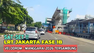 Dikebut  LRT Fase 1B Ngejar quotTES TRACKquot September 2024 [upl. by Mas759]