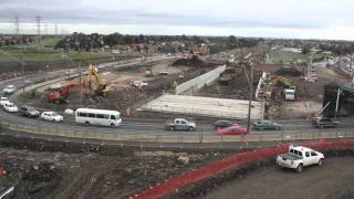 South Morang railway station timelapse to August 2011 [upl. by Celeste]