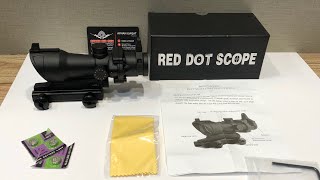 Red Dot Scope REDGREEN DOT SIGHT INSTRUCTIONS [upl. by Spencer]