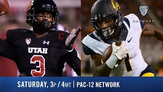 UtahCal football game preview [upl. by Germaun502]