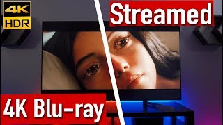 Is Streaming as good as a 4K Blu ray disc  Dolby Vision Comparison in 4K HDR [upl. by Enitsua]