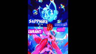 Sapphire vs lurantis pokemonedits geometrydash moonlight 1v1battle [upl. by Bringhurst]