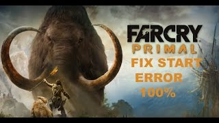 Far Cry Primal fix start error error 88500014 at launch 100 work [upl. by Euqinim]