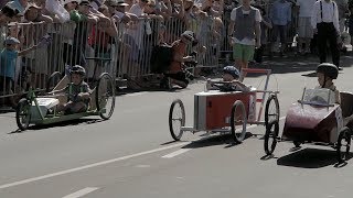 Soapbox Derby  Art Deco Weekend  Napier  New Zealand  2014 [upl. by Flinn397]