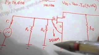 El transistor JFET en alterna impedancia de entrada y salida parte 4 [upl. by Andersen275]