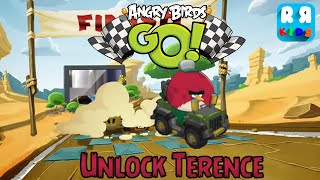 Angry Birds GO By Rovio Entertainment Ltd  Unlock Terence  Gameplay Video [upl. by Anaed908]