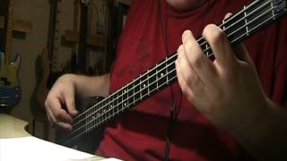 Steely Dan Reelin In The Years Bass Cover [upl. by Thorin]