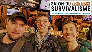 SALON DU SURVIVALISME 2018 DE A à Z INTERVIEW CONFERENCE [upl. by Eniamreg]