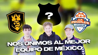 NOS FICHARON EN EL MEJOR EQUIPO DEL MÉXICO [upl. by Benito392]