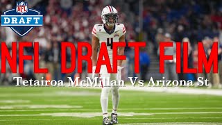 Film Room Tetairoa McMillan Vs Arizona State 2023 [upl. by Merilyn]