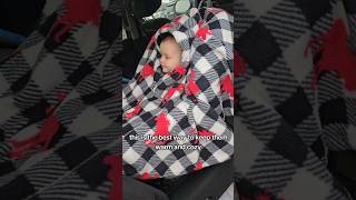 MOMS You NEED This Car Seat Poncho carseatsafety [upl. by Eiuqnimod]