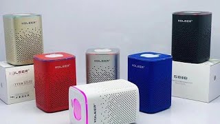 KOLEER S818 BLUETOOTH SPEAKER [upl. by Bonaparte]