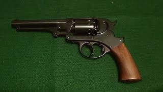 Starr 1858 Army DA Percussion Revolver 44 Cal [upl. by Ecnatsnoc]