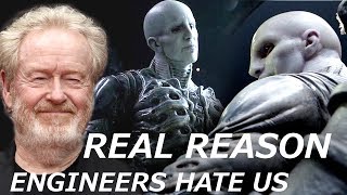 Ridley Scott Tells the REAL REASON Why Engineers Want to Kill Humans and Destroy Earth [upl. by Notnirb]