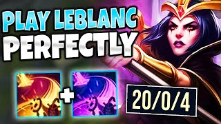 HOW TO PLAY LEBLANC PERFECTLY IN SEASON 9  ZWAG LEBLANC  League of Legends [upl. by Aiak]