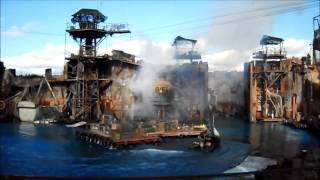 Waterworld live action movie Universal Studios Hollywood [upl. by Anilecram]