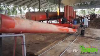 Coconut Shell Charcoal Production Line [upl. by Halyak]