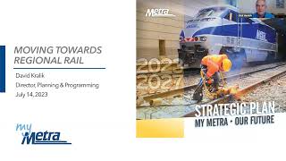 Moving Towards Regional Rail with Metra [upl. by Blankenship]