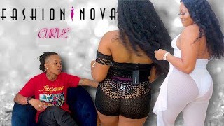 RATING MY GIRLFRIENDS FASHIONNOVA CURVE OUTFITS 110  LEELEE AND GRAMZ [upl. by Aruam344]