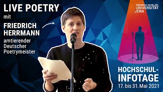 Live Poetry mit Friedrich Herrmann [upl. by Laws]