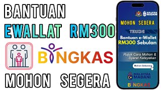 Bantuan Ewallet RM300  Syarat Kelayakan amp Cara Memohon 2024 [upl. by Connelly]