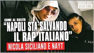 Nicola Siciliano  Trip ft Nayt  REACTION  Arcade Boyz [upl. by Oemac891]