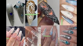 How to designs beautiful nails for 2024 💅 nails nailarttutorial nailartathome ធ្វើក្រចកusa [upl. by Kiryt321]