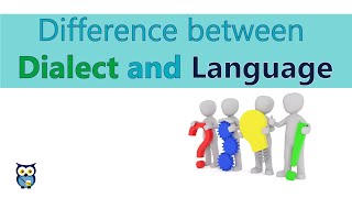 Difference between Dialect and Language [upl. by Ahsinac]