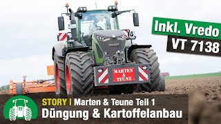 Agrarservice Marten amp Teune im Einsatz  Fendt Traktoren  Vredo  Teil 1  Lohnunternehmen  4K [upl. by Elleinahc79]