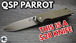 QSP Parrot Folding Knife  Overview and Review [upl. by Born426]