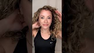 brush styling for defined bouncy curls using the Denman 5 row [upl. by Kip]