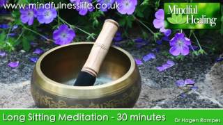 MBCT Long Sitting Meditation 30 min MBCT Mindfulness Sitting Meditation [upl. by Anev642]