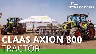 CLAAS AXION 800 tractors 2018 launch and review [upl. by Akiret]