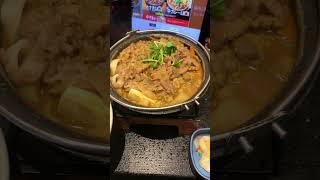 吉野家 牛カレー鍋膳肉2倍盛 ご飯大盛 Yoshinoya Curry 吉野家 カレー鍋 yoshinoya curry [upl. by Sirraf486]