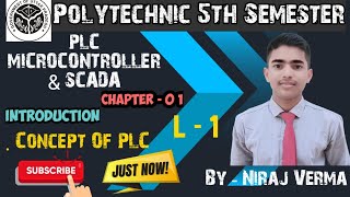 Concepts of PLC Introduction Chapter 1PLC Microcontroller amp SCADA 5th sem UP Polytechnic by niraj [upl. by Aek923]