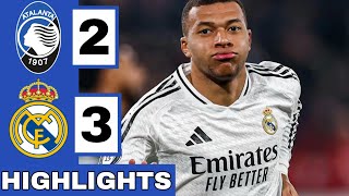 ⚪️Atalanta vs Real Madrid 23 Extended HIGHLIGHTS  UEFA Champions League [upl. by Ward]