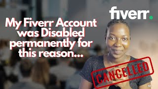 My Fiver account was Flagged and account Disabled PERMANENTLY [upl. by Atalie875]