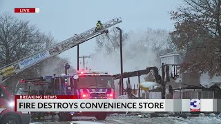 East Memphis gas station burns to the ground [upl. by Claudie]